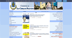 Desktop Screenshot of comune.sanciprianopicentino.sa.it